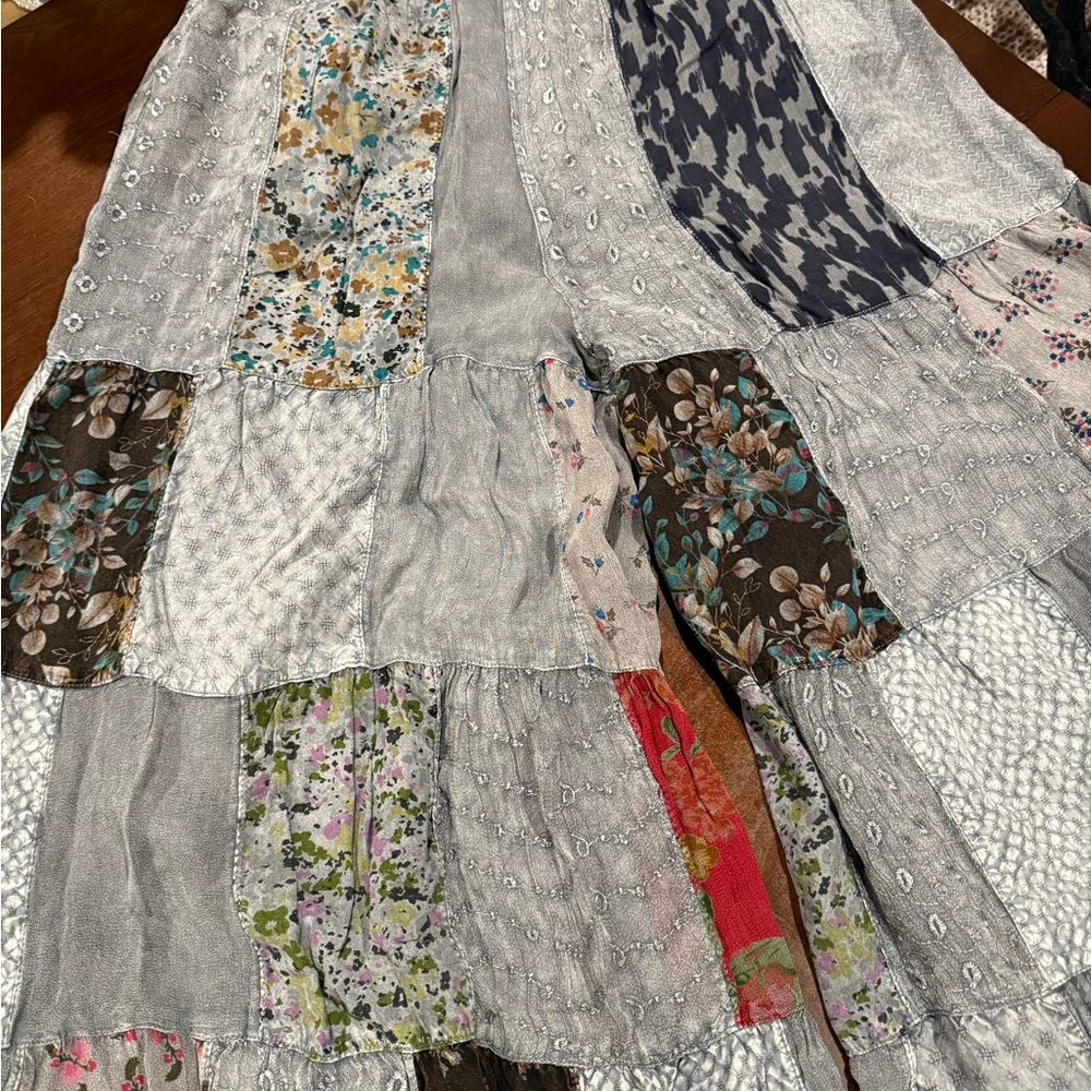 "Young Threads” NWT Wide Leg
Patchwork Pants NWT - image 7